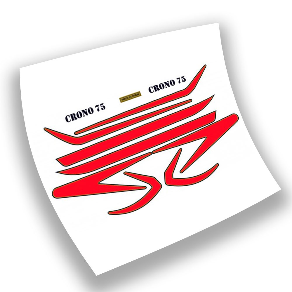 Adesivi Per Moto Montesa Crono 75 Set di adesivi Bianco - Star Sam