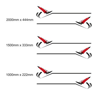 Set Autocollants Pour La Caravane Thème Maritime Mod.4 - Star Sam