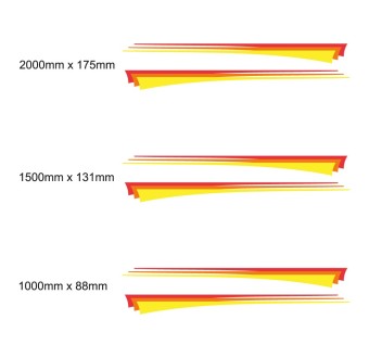 Pegatinas Para Moto Yamaha TZR 125 2RK Año 1990 - Star Sam