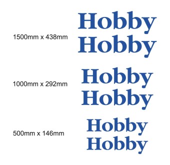 Hobby Caravan Stickers Set - Star Sam