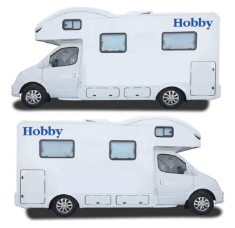 Hobby Caravan Stickers Set - Star Sam