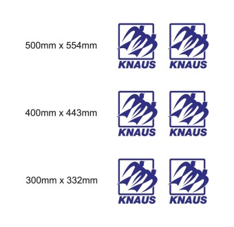 Knaus Caravan Stickers Set - Star Sam