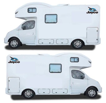 Jayco Wohnwagen Aufkleber Set - Star Sam