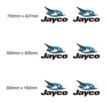 Jayco Caravan Stickers Set - Star Sam