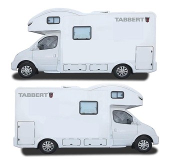 Set Autocollants Tabbert Caravan - Star Sam