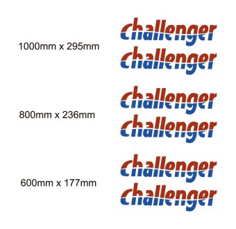 Challenger Caravan Stickers Set - Star Sam