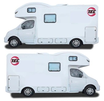 Zestaw Naklejek Tec Caravan - Star Sam