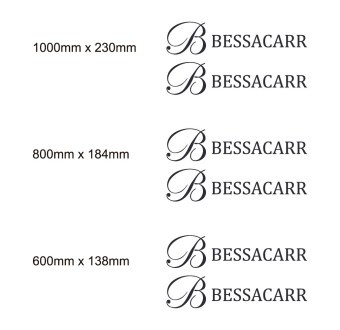 Besscarr Caravan Stickers Set - Star Sam