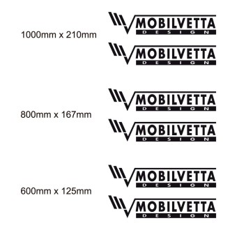 Set Autocollants Mobilvetta Caravan - Star Sam