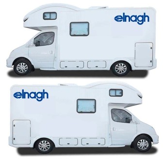 Elnagh Caravan Stickers Set - Star Sam