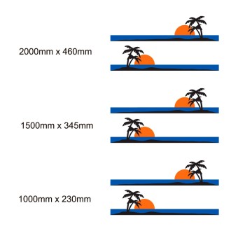 Set Autocollants Pour La Caravane Thème Maritime Mod.8 - Star Sam