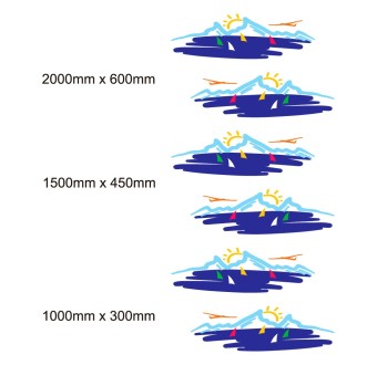 Set Autocollants Pour La Caravane Thème Maritime Mod.9 - Star Sam