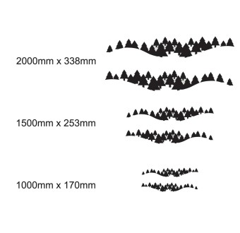 Set Autocollants De Style Abstrait Pour Caravanes Mod.64 - Star Sam