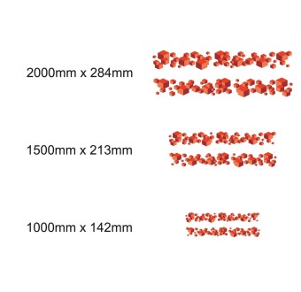 Set Autocollants De Style Abstrait Pour Caravanes Mod.67 - Star Sam