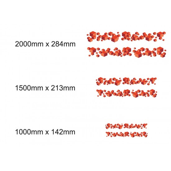 Set Autocollants De Style Abstrait Pour Caravanes Mod.67 - Star Sam