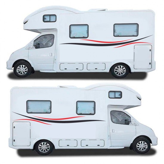 Set Autocollants De Style Abstrait Pour Caravanes Mod.68 - Star Sam