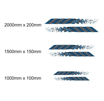 Set Autocollants De Style Abstrait Pour Caravanes Mod.69 - Star Sam