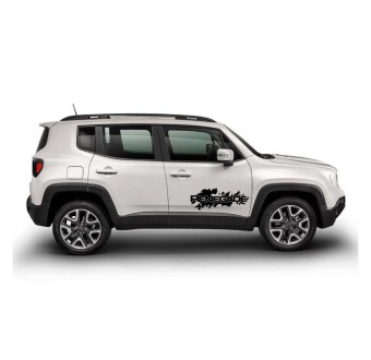 Set Autocollants Pour Voiture Renegade Mod.2 - Star Sam