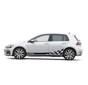 Car Side Stripe Stickers Set Mod.11 - Star Sam