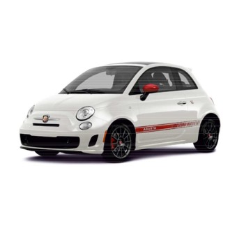 Abarth Zestaw naklejek na paski boczne - Star Sam