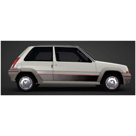 Renault 5 Zestaw Naklejek - Star Sam