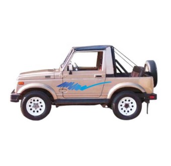 Conjunto De Autocolantes Suzuki Samurai - Star Sam