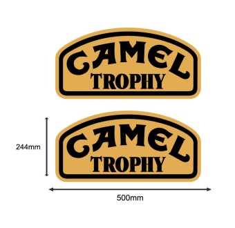 Conjunto De Autocolantes Camel Trophy - Star Sam