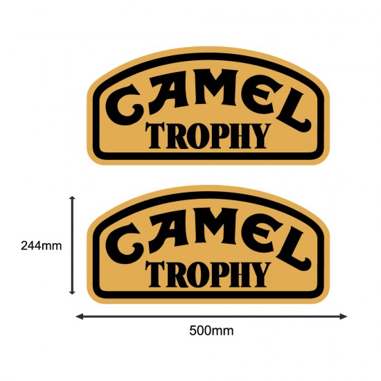 Juego De Pegatinas Camel Trophy - Star Sam