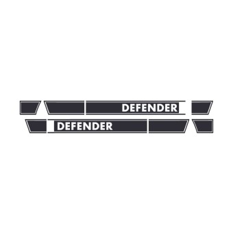 Land Rover Defender Sticker Set - Star Sam