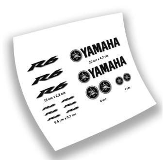 Autocolantes para Bicicleta de Estrada Yamaha Autocolantes R6 - Star Sam