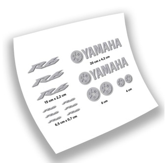 Yamaha R6 Choose Your Colour Motorbike Stickers  - Star Sam