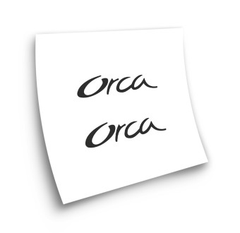 Orbea Logo Orca Bike Sticker Choose Your Colour - Star Sam