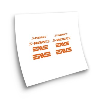 Stickers Pour Velos Marque Enve Logo S-works - Star Sam