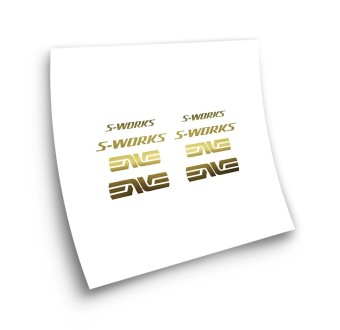 Stickers Pour Velos Marque Enve Logo S-works - Star Sam