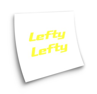 Lefty Logo Bike Sticker Choose Your Colour - Star Sam