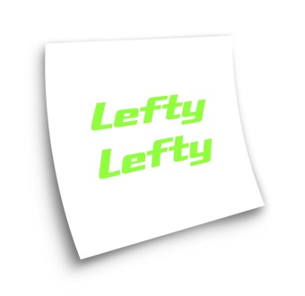 Lefty Logo Bike Sticker Choose Your Colour - Star Sam