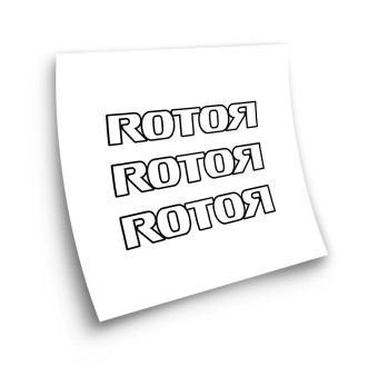 Stickers Pour Velo De Route Logo Marque Rotor Mod 2 - Star Sam