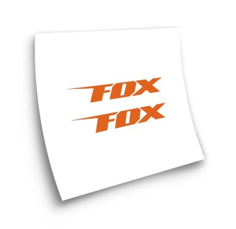 Fox Logo Bike Sticker Choose Your Colour - Star Sam