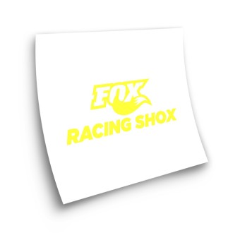 Adesivi Bici Logo Fox Racing Shox Vari colori - Star Sam