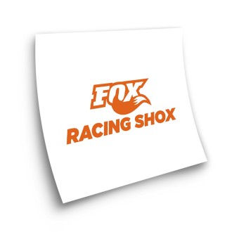 Adesivi Bici Logo Fox Racing Shox Vari colori - Star Sam