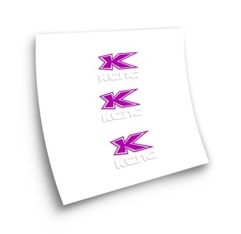 KCNC Logo Bike Sticker Choose Your Colour - Star Sam