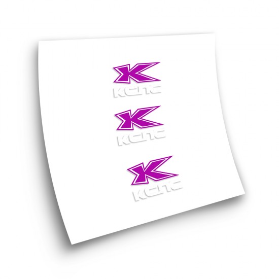 Stickers Pour Velo Logo Marque KCNC divers coloris - Star Sam