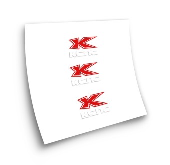 Stickers Pour Velo Logo Marque KCNC divers coloris - Star Sam