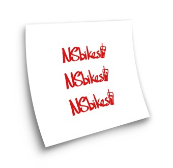 Stickers Pour Velo Logo Marque NS Bikes divers coloris - Star Sam