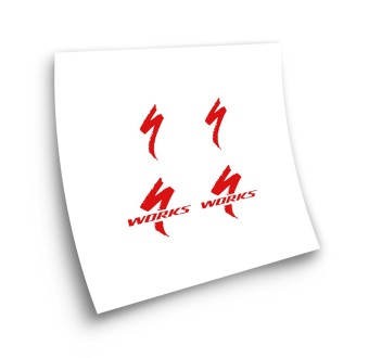 Stickers Pour Velos Logo Specialized S-Works - Star Sam