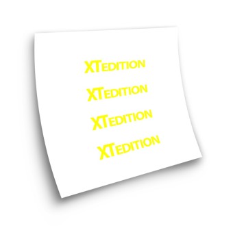 XT Edition  Logo Bike Sticker Choose Your Colour - Star Sam