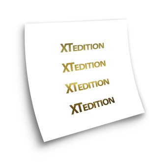 XT Edition  Logo Bike Sticker Choose Your Colour - Star Sam