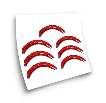 Zipp Speed Weaponry Lenticular Rims Bike Sticker - Star Sam