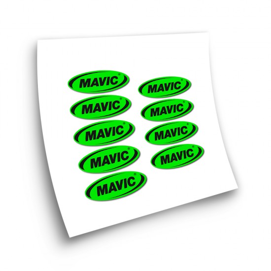 Stickers Pour Jantes de Velo Mavic Jeu lenticulaire - Star Sam