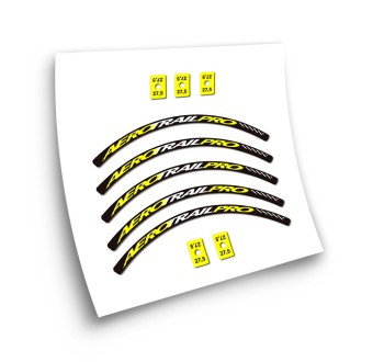 Stickers Pour Jantes de Velo Aerotrail Pro MTB 27,5 - Star Sam